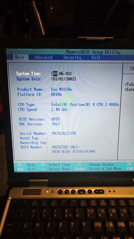 Compaq Evo N1020V - Laptop dla Retro Graczy - Sprawny!