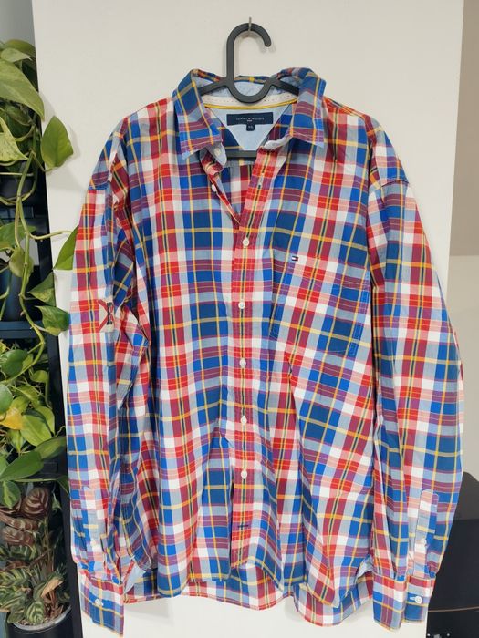 Koszula w kratę Tommy Hilfiger XXL