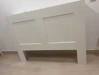 Cabeceira branca IKEA Brimnes 140cm