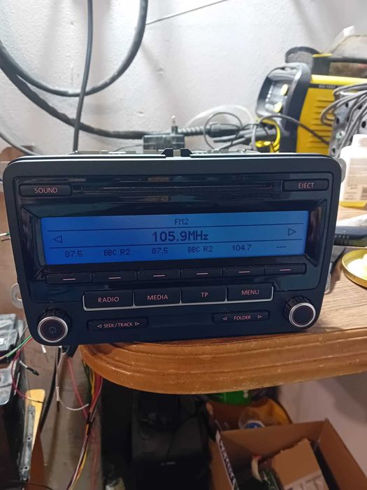 Radio Blaupunkt RCD 310 OEM Volkswagen, seat, skoda + kod pin