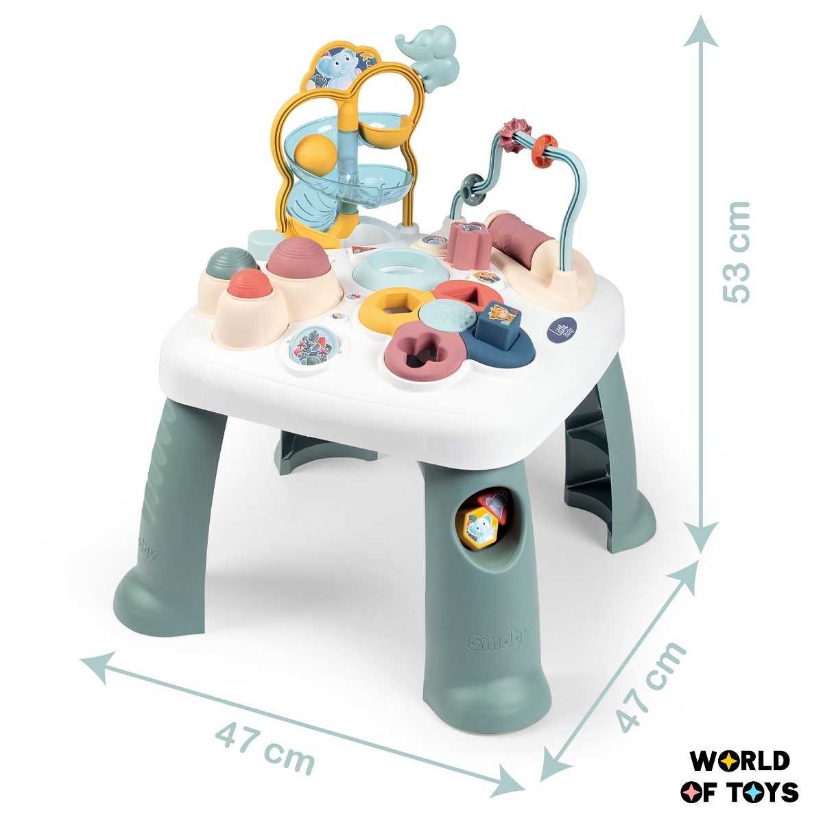 Дитячий розвиваючий ігровий стіл Smoby Little "Лабіринт",  140303