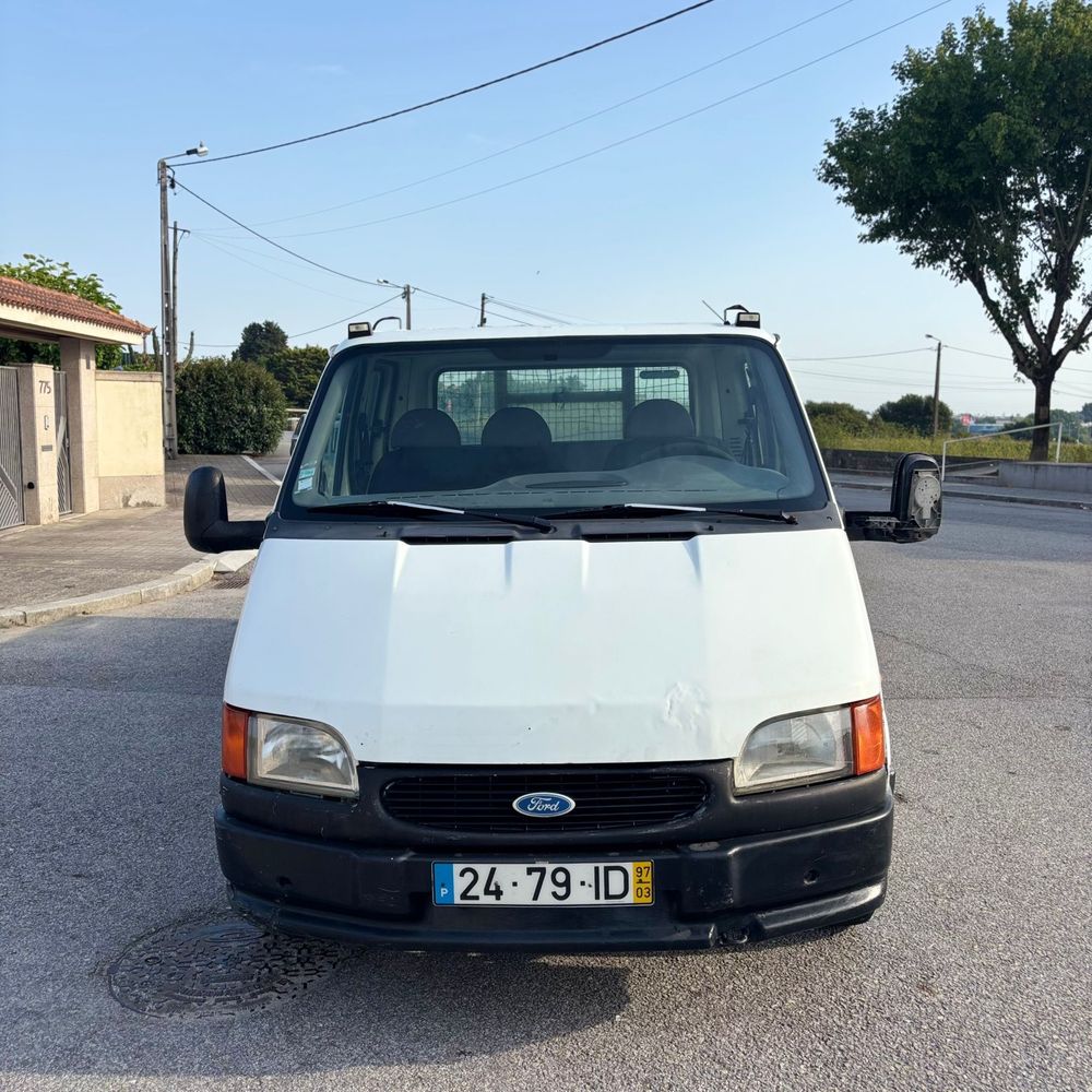 Ford transit caixa aberta