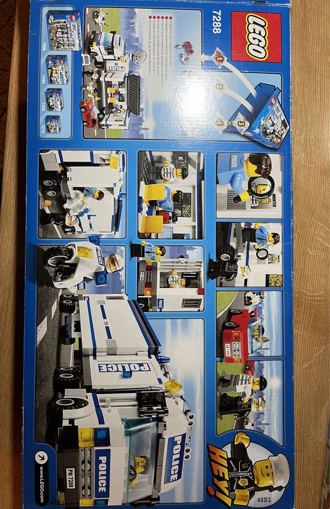 Lego city 7288 Przyczepa polycjna