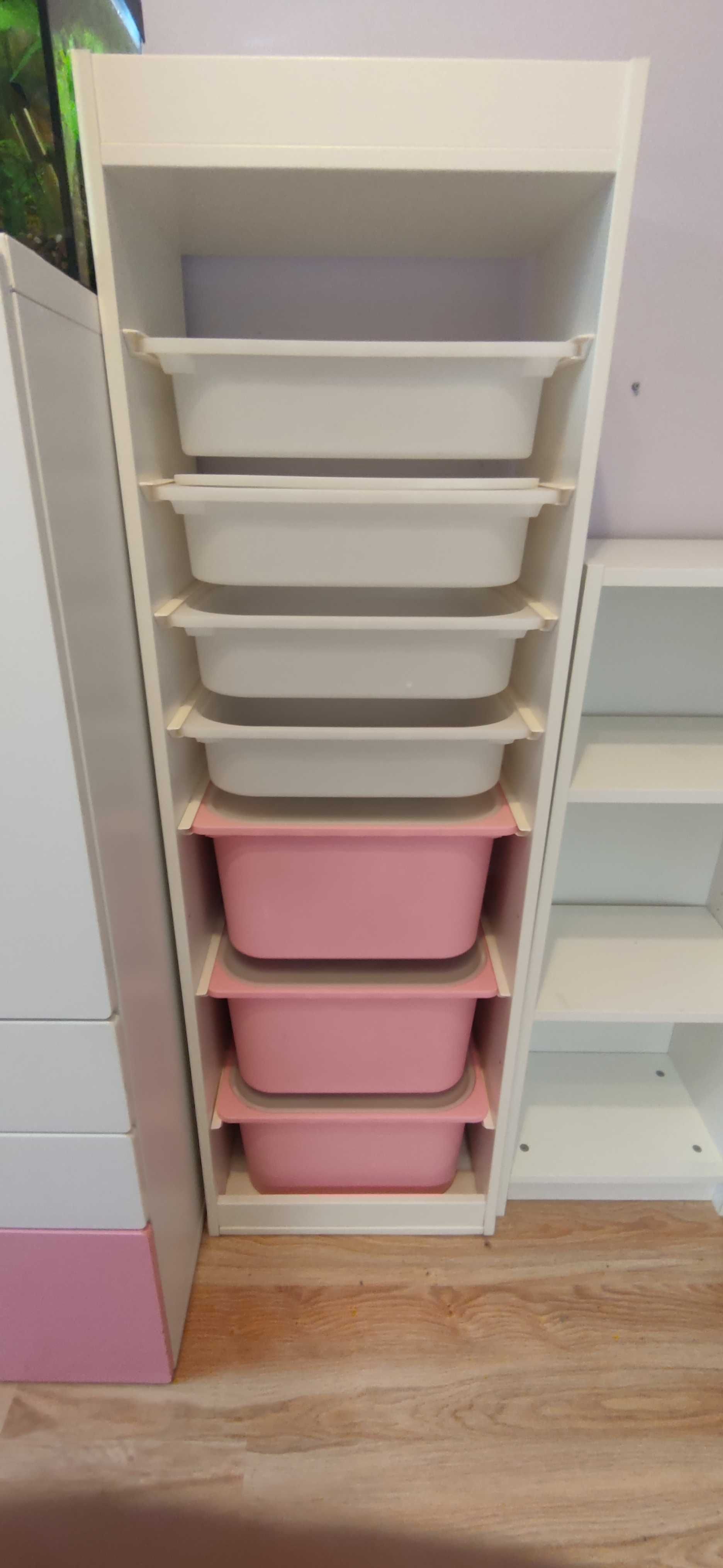 Meble IKEA Stuva - łóżko, szafa, komody