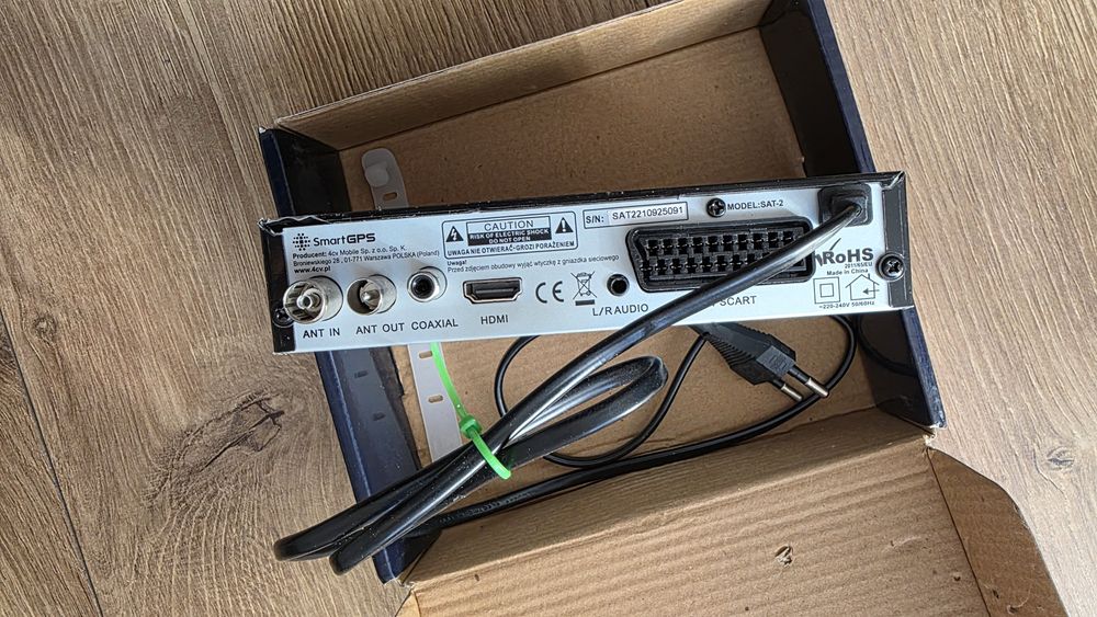 Dekoder SmartGPS SAT-2 DVB-T2/HEVC