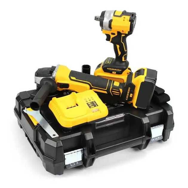 Акумуляторний набор DeWalt DCG409 2в1 Гайковерт + болгарка 36v8Ah