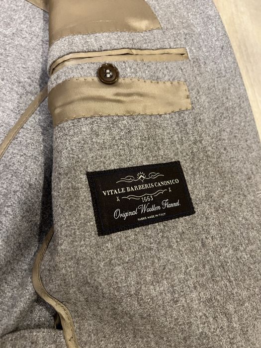 Піджак блейзер фланель Vitale Barberis Canonico