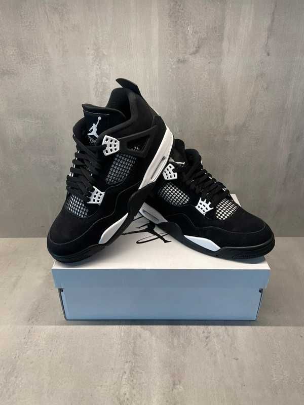 *NoweJordan4 ButyBlackUnisextrampki*Duże obniżki cen 43