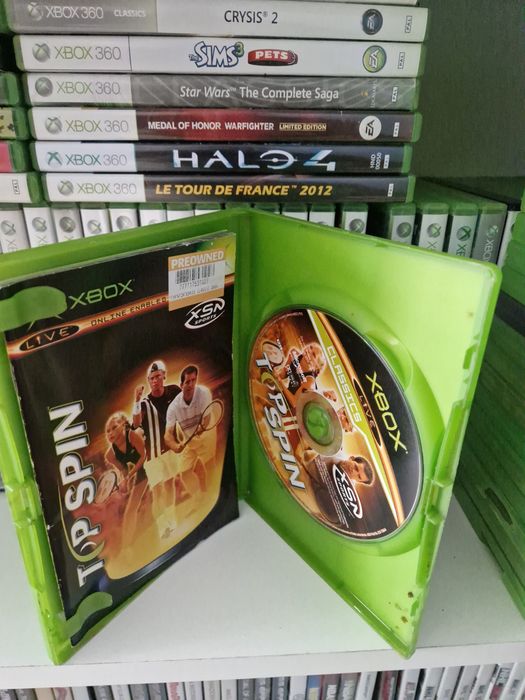 Top spin xbox classic
