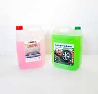 Limpa vidros 5L + Anticongelante / Liquido de Radiador 5L