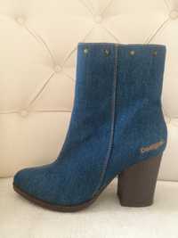 Botki jeansowe nowe r39