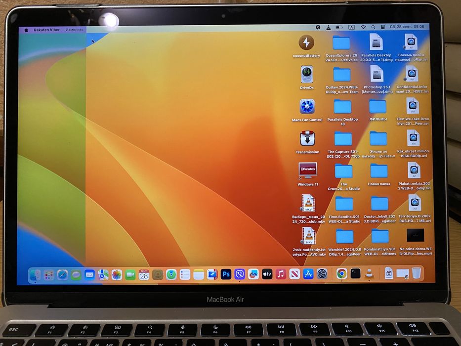 MacBook Air 13  2020 M1 ( A2337 )(по запчастям или целиком) Silver