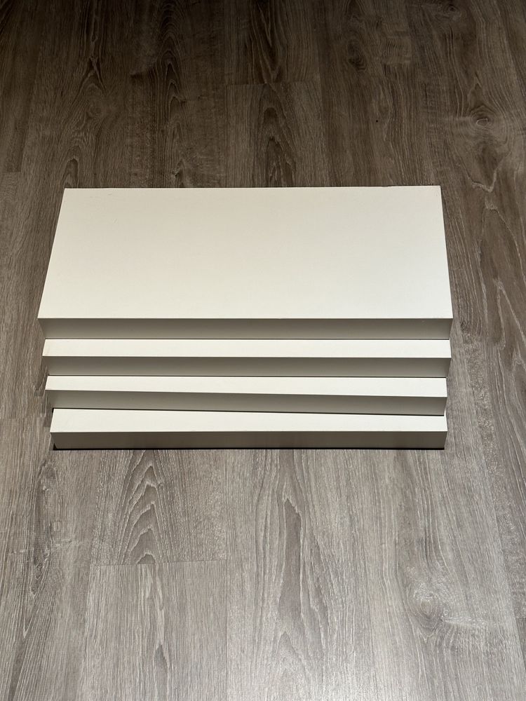 Prateleiras brancas ikea 59x26