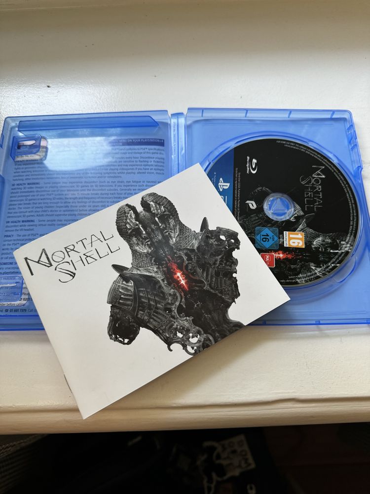 Mortal shell PS4 artbook