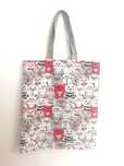 Saco de alças reversível (Totebag) gatos