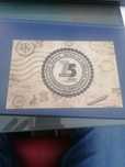 Bilhete postal, selo e carimbo comemorativos