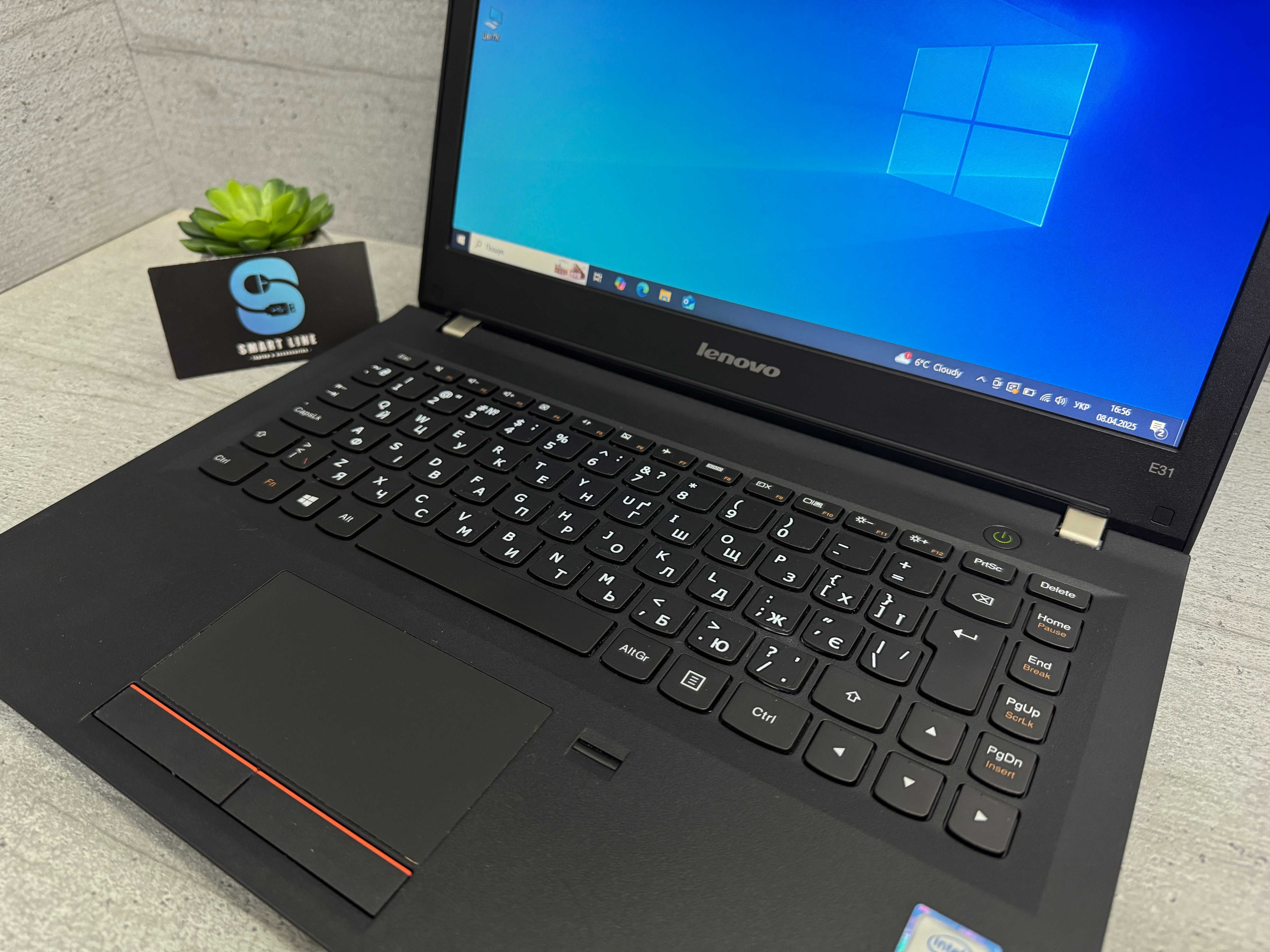 Компактний Lenovo Леново E31-80/13.3”/128gb ssd/i3-6006U/4 ddr3