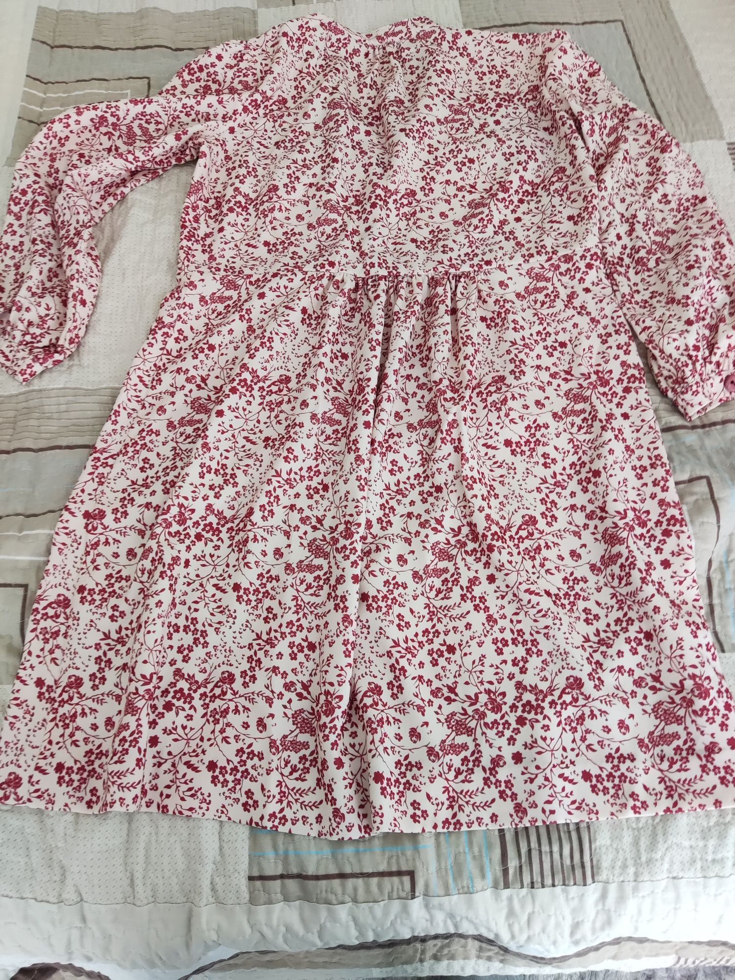 Vestido de manga comprida