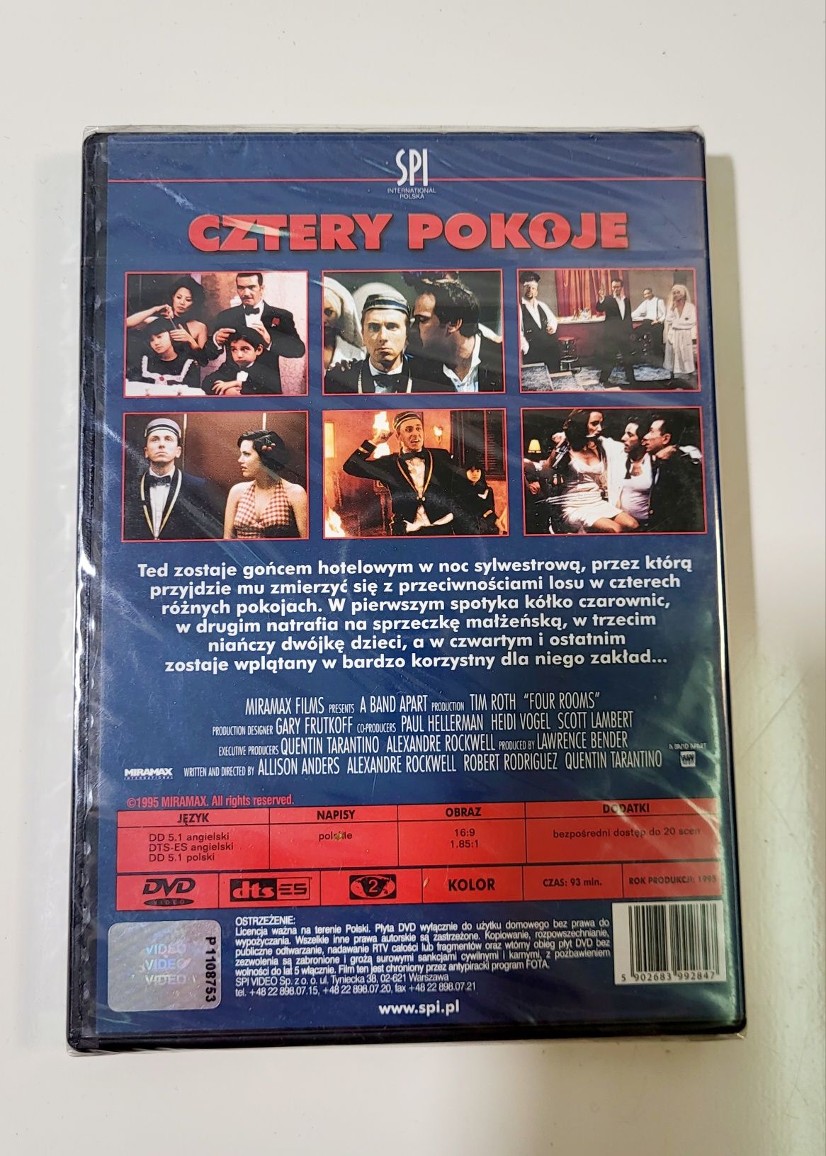 Cztery pokoje film Rodrigueza i Tarantino