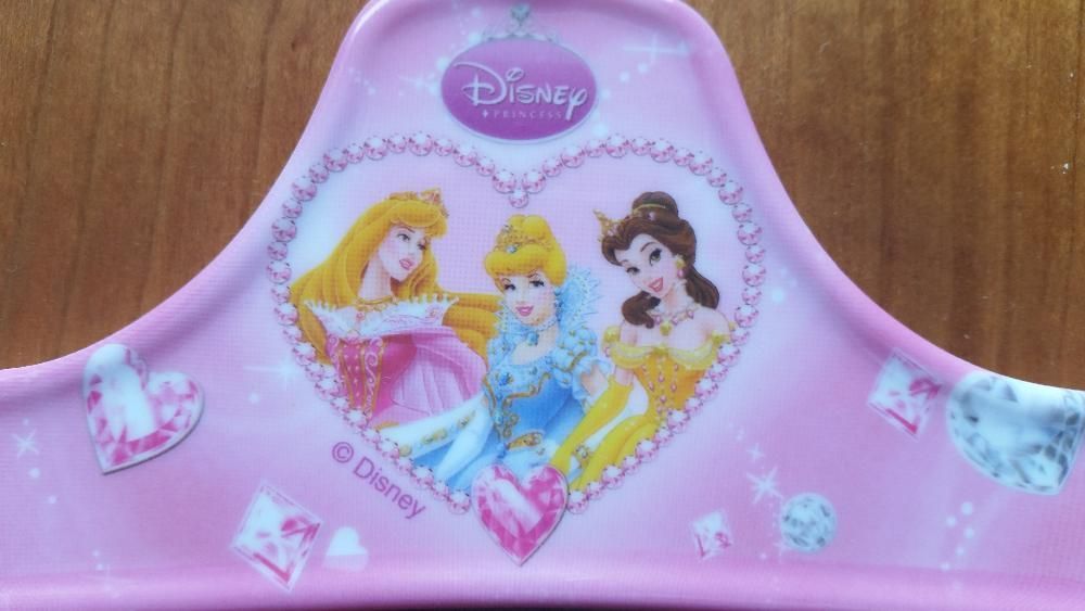 NOVOS| 6 Cabides Infantis Princesas Disney + Animais