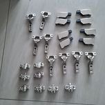 Zawias meblowy blum 1/2 boku bliźniaczy z blumotionem