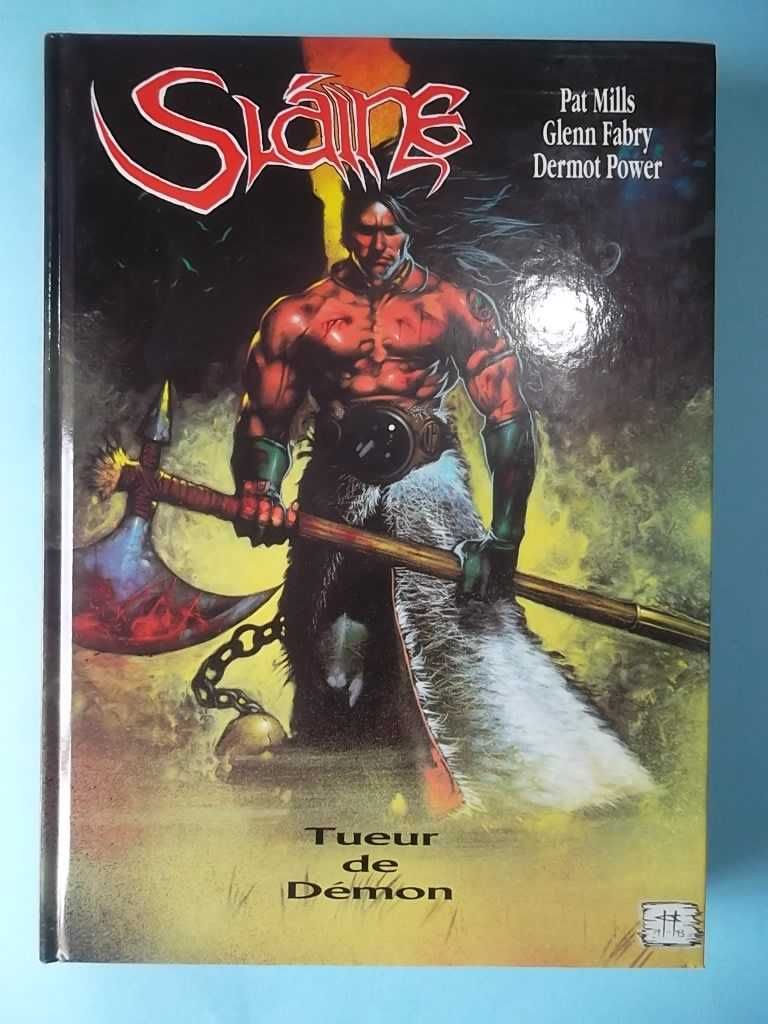 SLÁINE - 9 volumes em francês - Simon BISLEY, Glenn FABRY, Pat MILLS