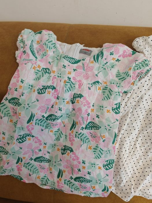 Paczka ciuszków dla dziewczynki 1-2 lata ok 60 sztuk