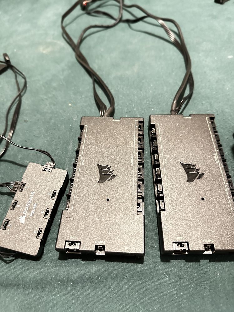 Corsair 6xQL 120mm i 4xLL 2x commander core xt