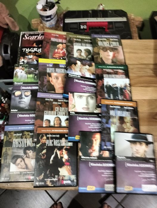 Filmy różne DVD zbiór 97sztuk
