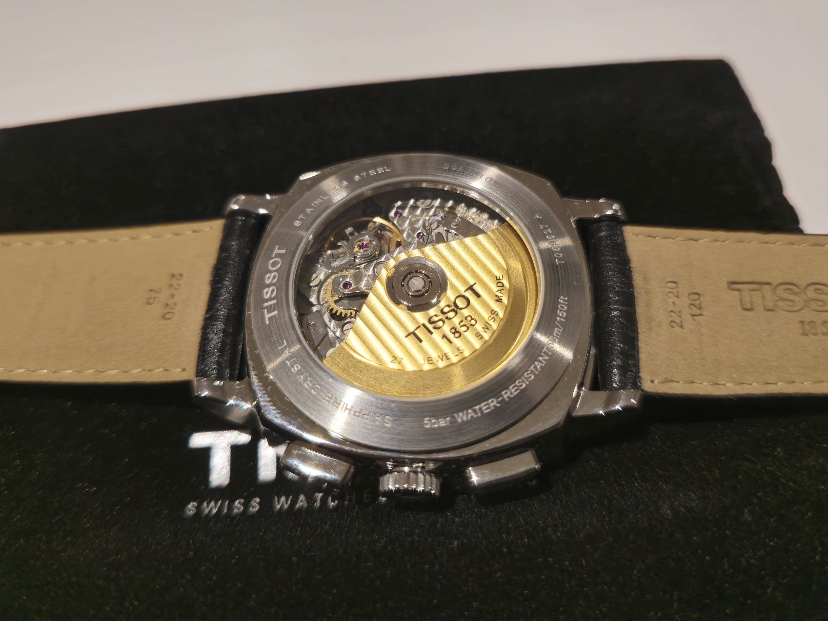 Relógio Novo Tissot Cronógrafo Automático