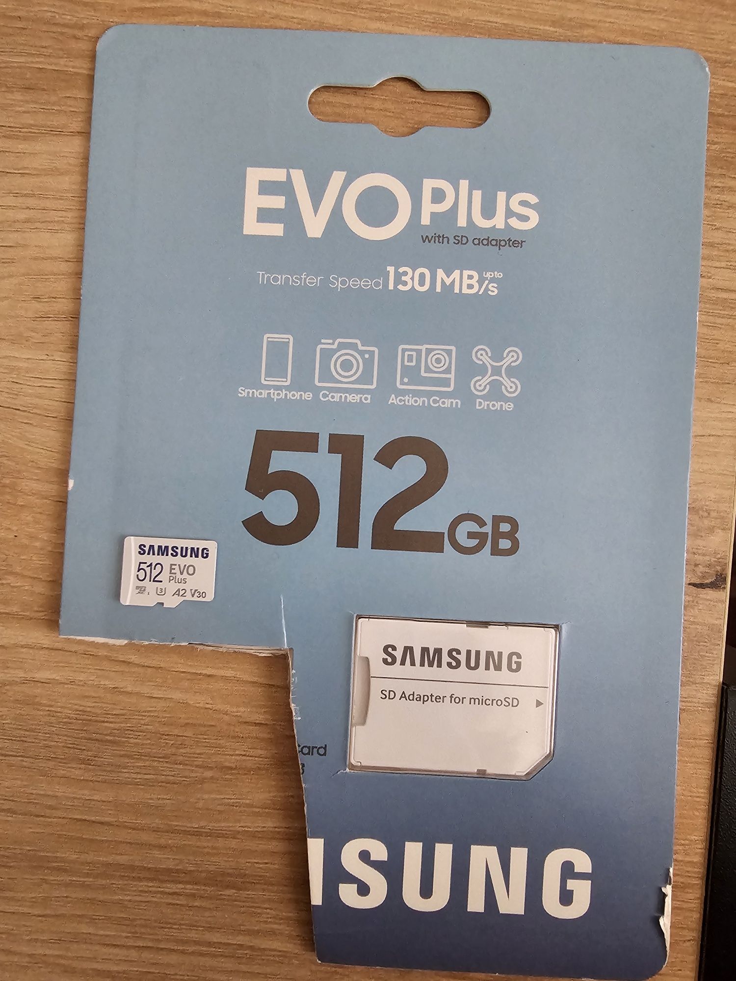 Nowa karta pamięci Samsung Evo Plus 512 GB U3