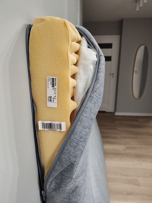 Materac piankowy 160 x 200 x 8 cm IKEA, Używany