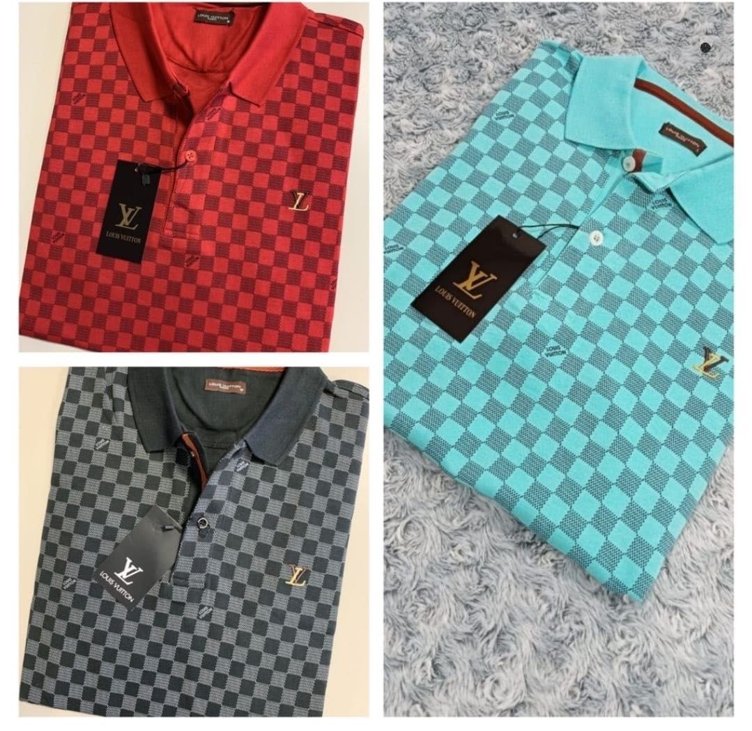 meska koszulka polo Louis lv kratka