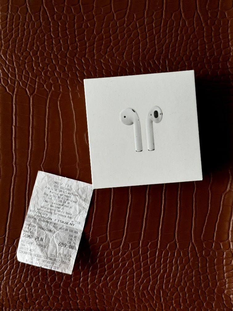 Apple AirPods (2 покоління) with Charging Case з гарантією