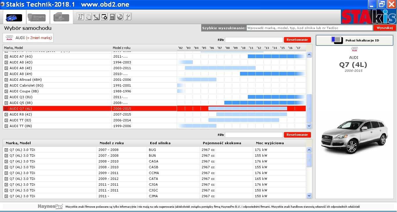 Nowy Interfejs, Tester Delphi ds150e V4.3
