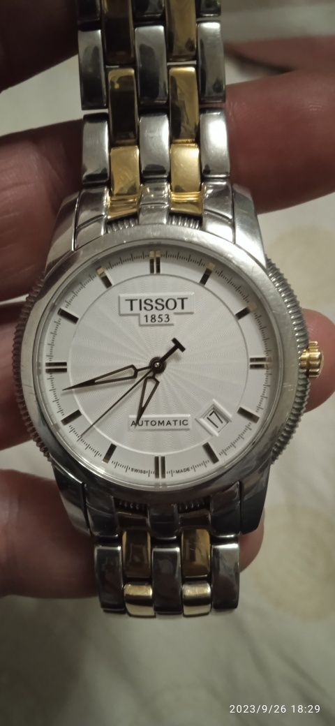 мужские часы "TISSOT"оригинал,б/у,механика