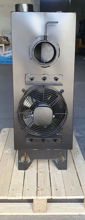 Piec 15 kW nadmuchowy z nadmuchem nagrzewnica 3 wyloty