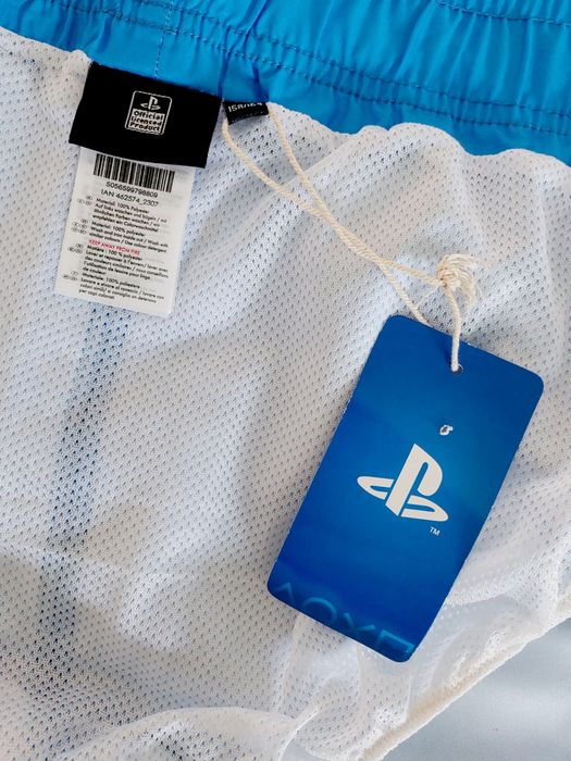 PlayStation official spodenki kąpielówki logowane
