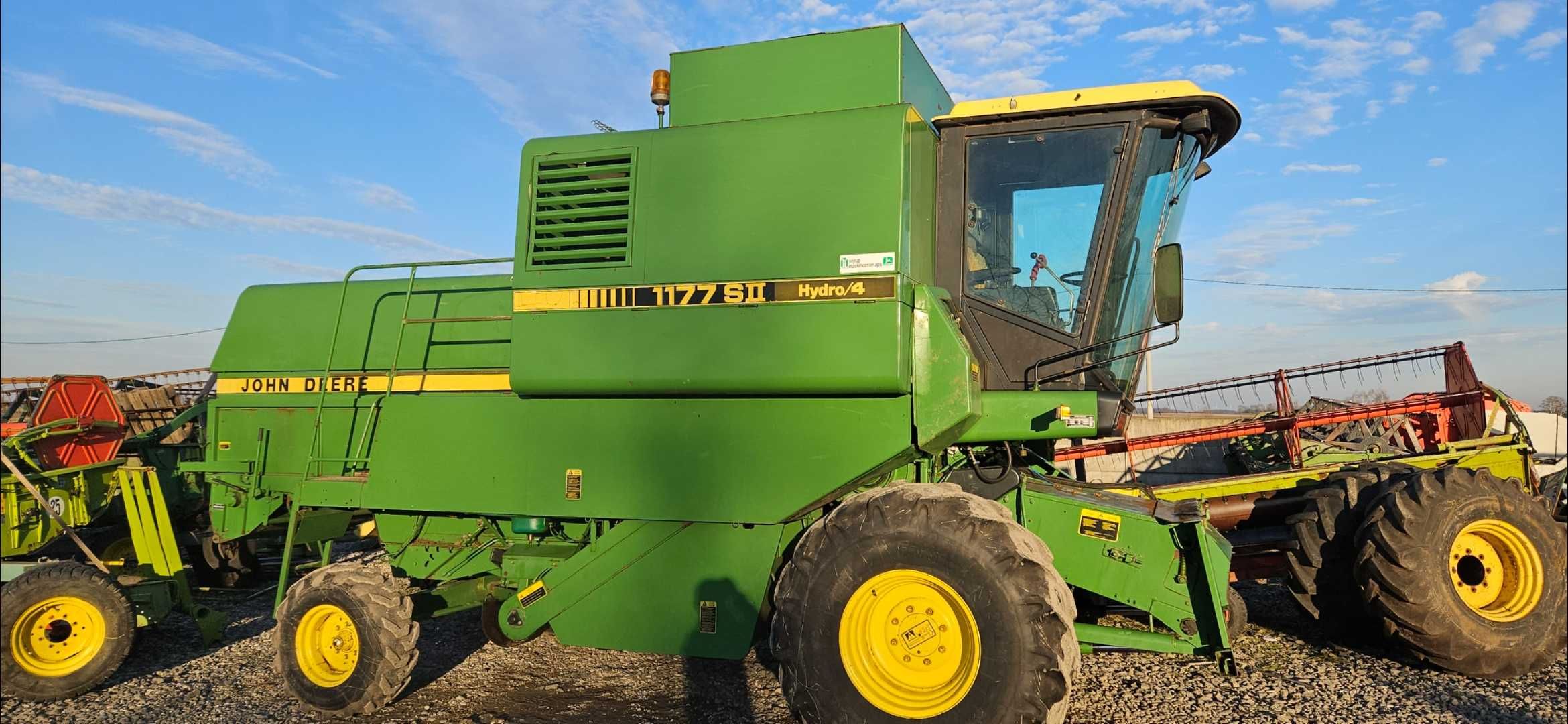 John Deere 1177 SII HYDRO, świeżo sprowadzony z Danii