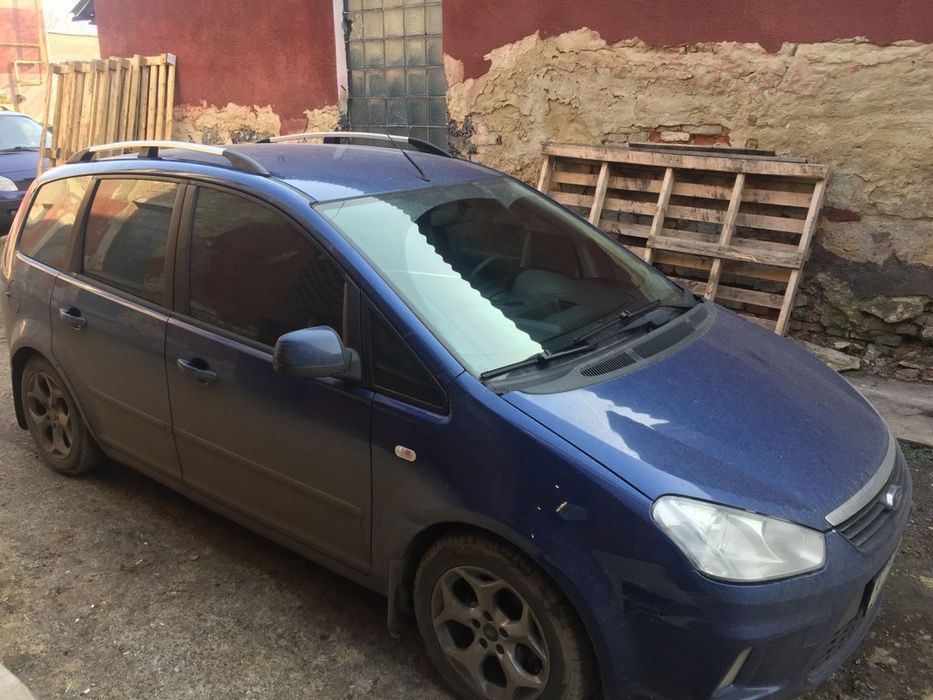 Ford C-Max Рейлинги дуги на крышу (хром)