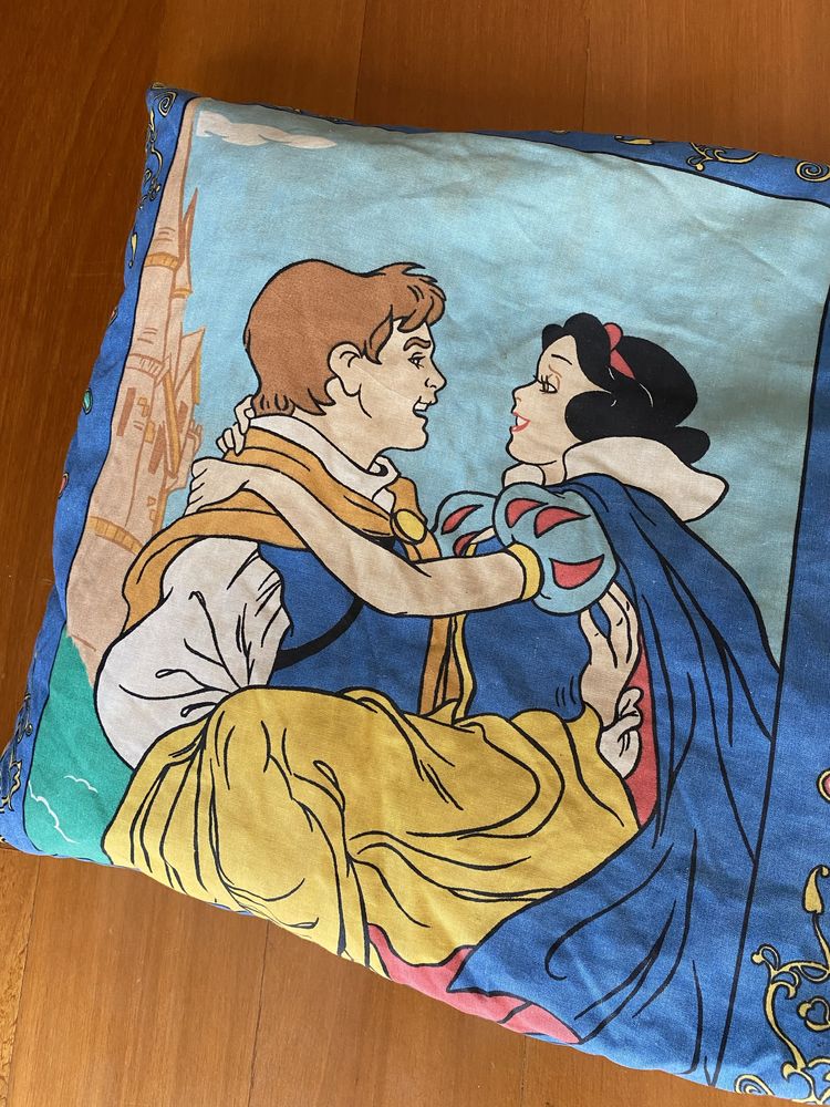 Almofada grande comprida Branca de neve e os 7 anões snow white Disney