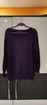 Fioletowy sweter 46