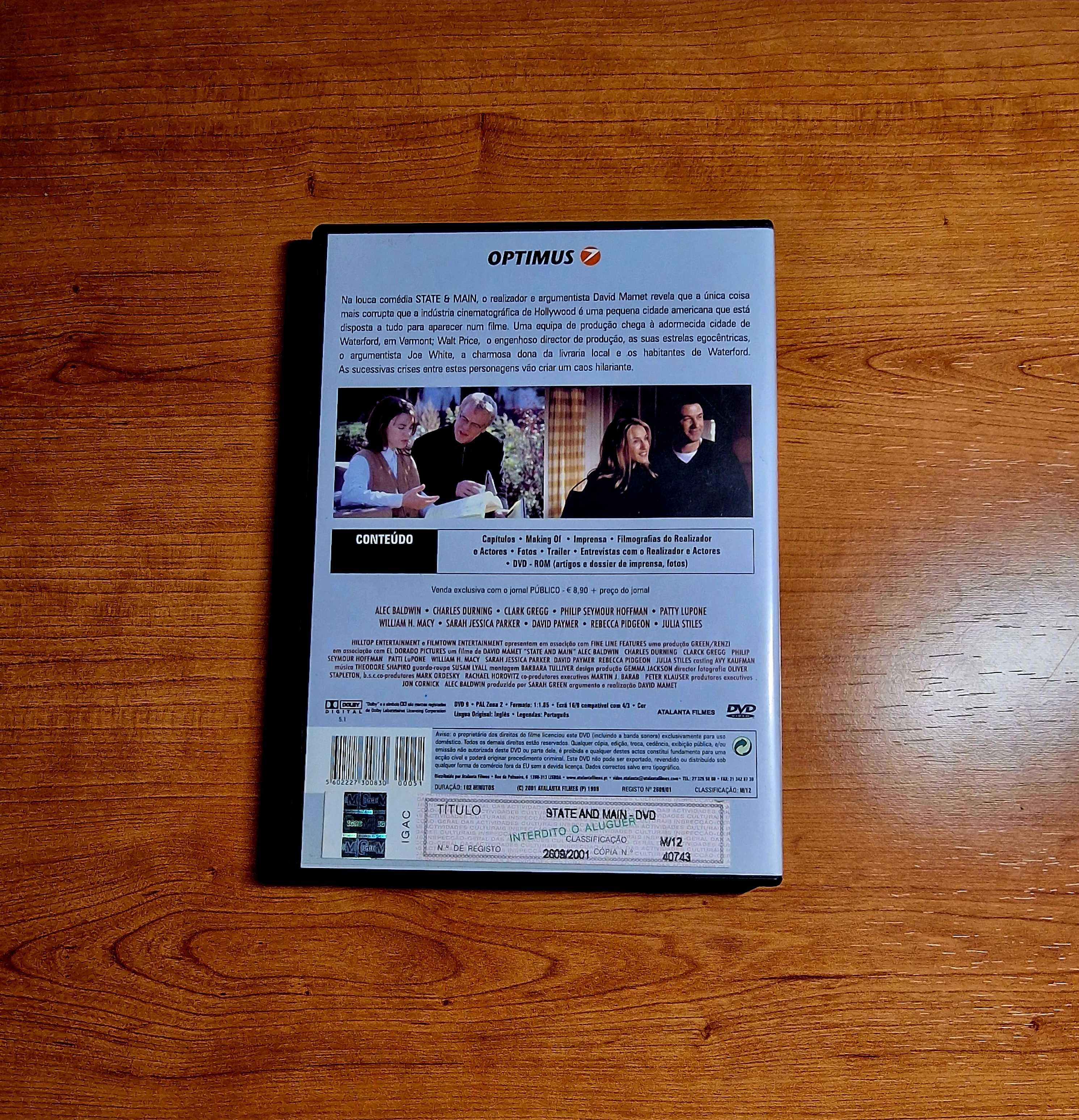 STATE AND MAIN (William H Macy/Sarah Jessica Parker/Alec Baldwin) SerY