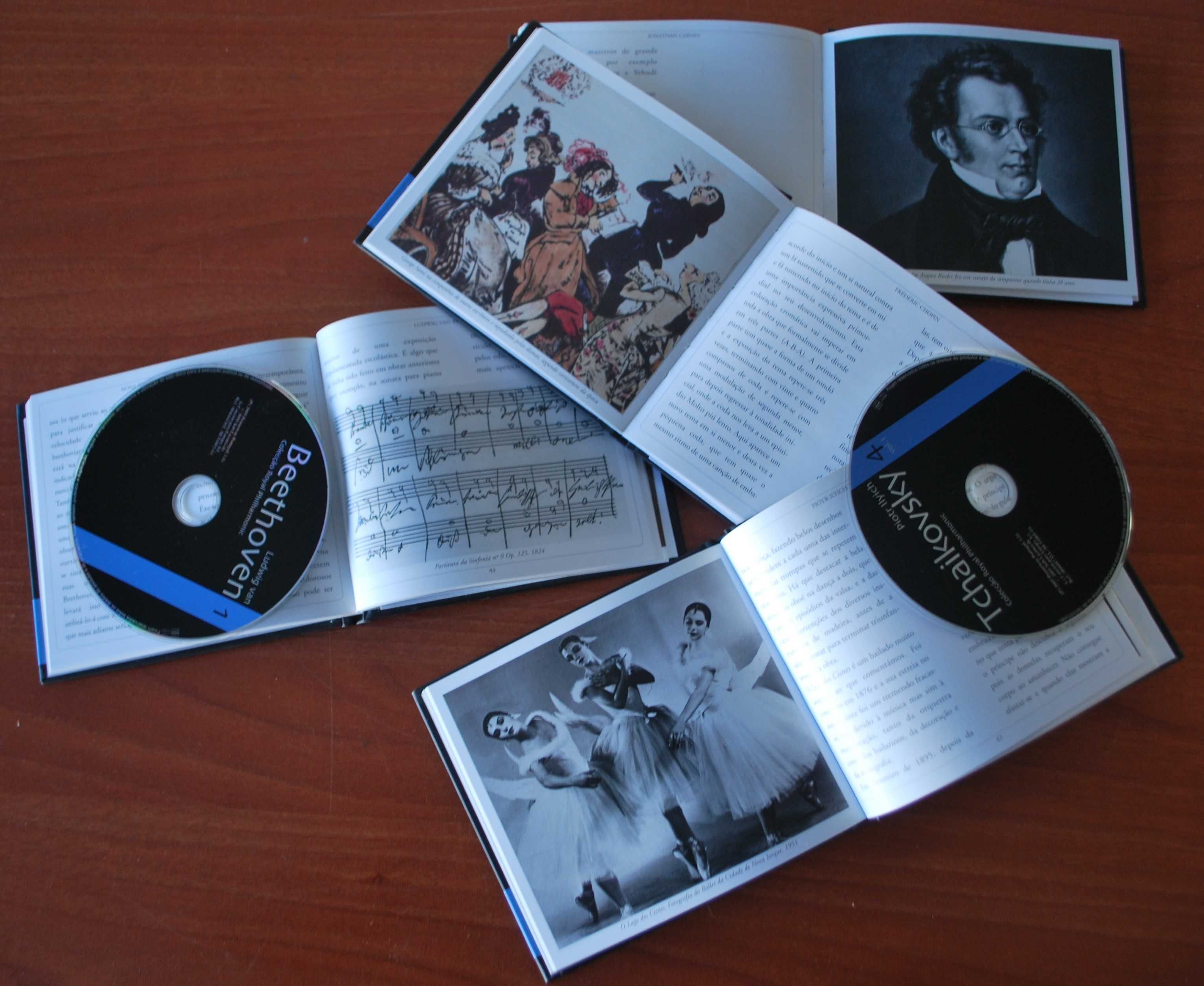 Beethoven, Chopin, Schubert, Tchaikovsky (Royal Philharmonic) - 4 CD`s