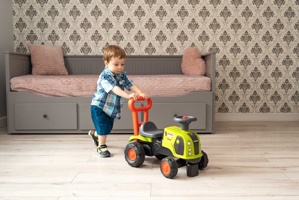 Falk Jeździk i chodzik 2w1 traktor Baby Claas 312S traktorek