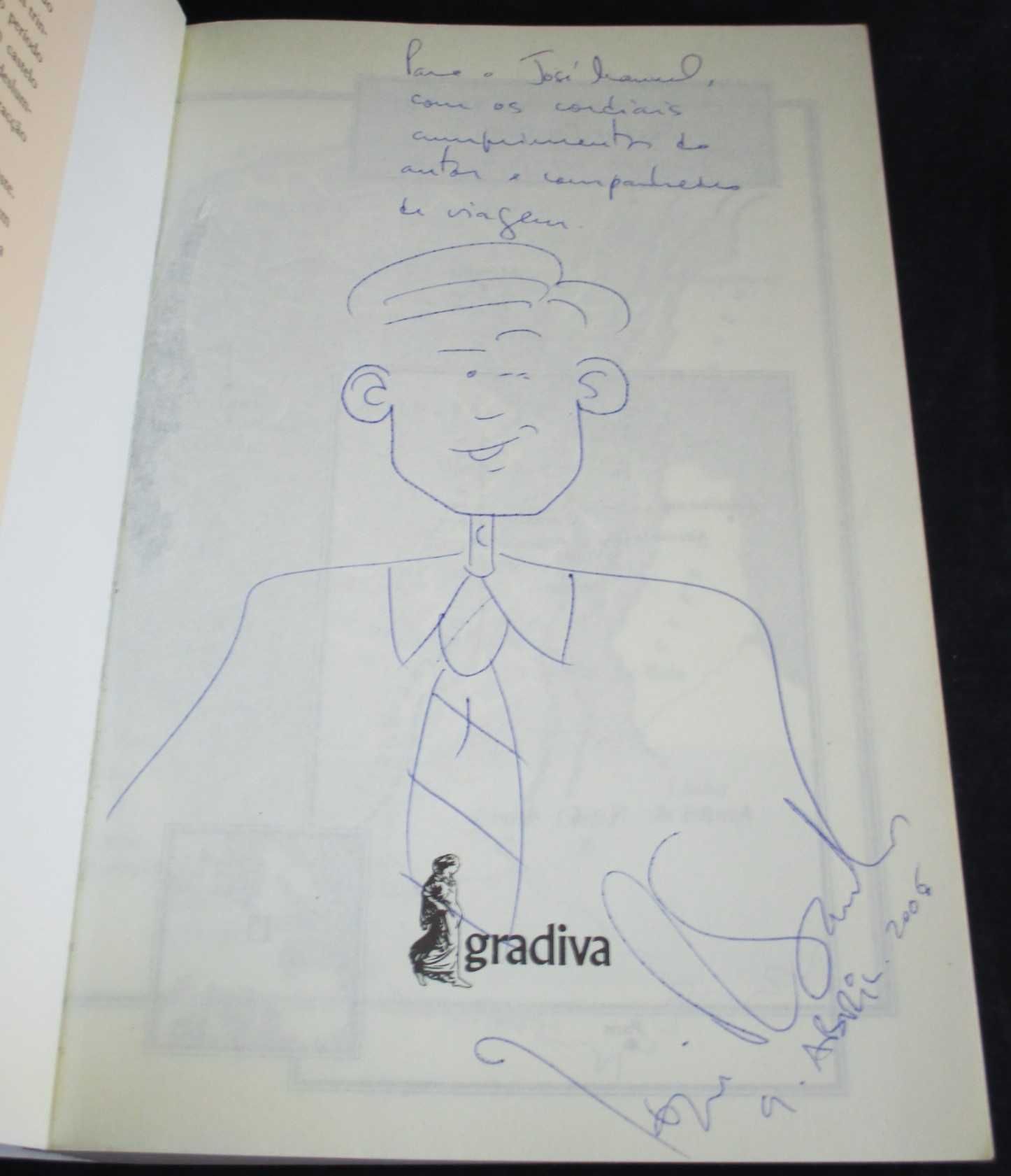 Livro A Filha do Capitão José Rodrigues dos Santos Gradiva Autografado