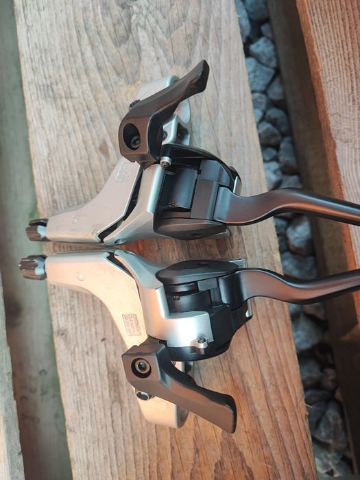 Klamkomanetkami rowerowe Shimano Deore XT M760 Dual-Control 3x9 Retro