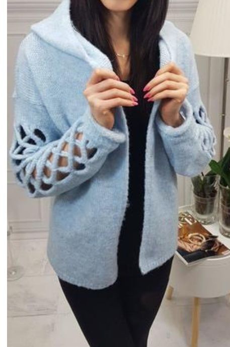 Modny  nowy sweter wełna i angora