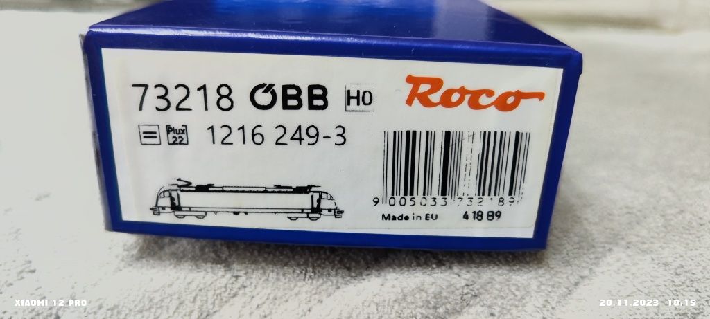 Lokomotywa Railjet CD Drahy Roco H0