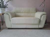 Sofa Sydney, 2-os, skóra naturalna 100%